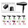 Collapsible Hair Dryer Diffuser Attachment Ionic Blow Dryer Quick Drying Portable Travel Folding Lightweight Silicone