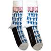 The Beatles Unisex Adult Help Repeat Silhouettes Ankle Socks