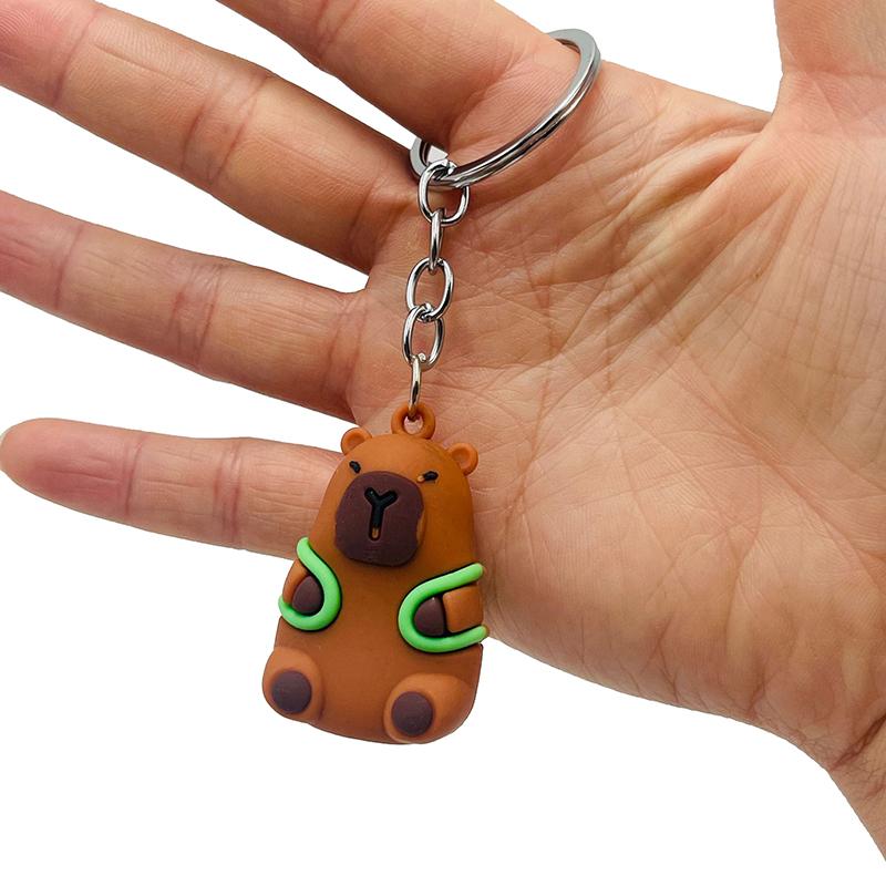Capybara Keychain Capybara Antistress Pendant 2.5 Cm