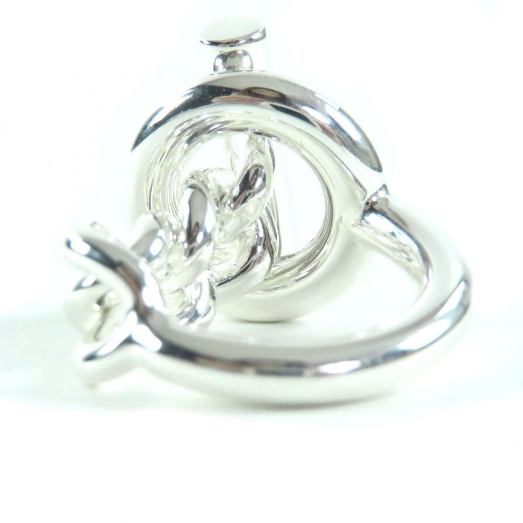 Inel HERMES Excelent Inel Croisette Accesorii Argint AG925 Folosit