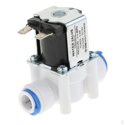 3/8 İnç 24V Giriş Besleme Suyu Solenoid Valfı, POM plastikten yapılmış, olmayan