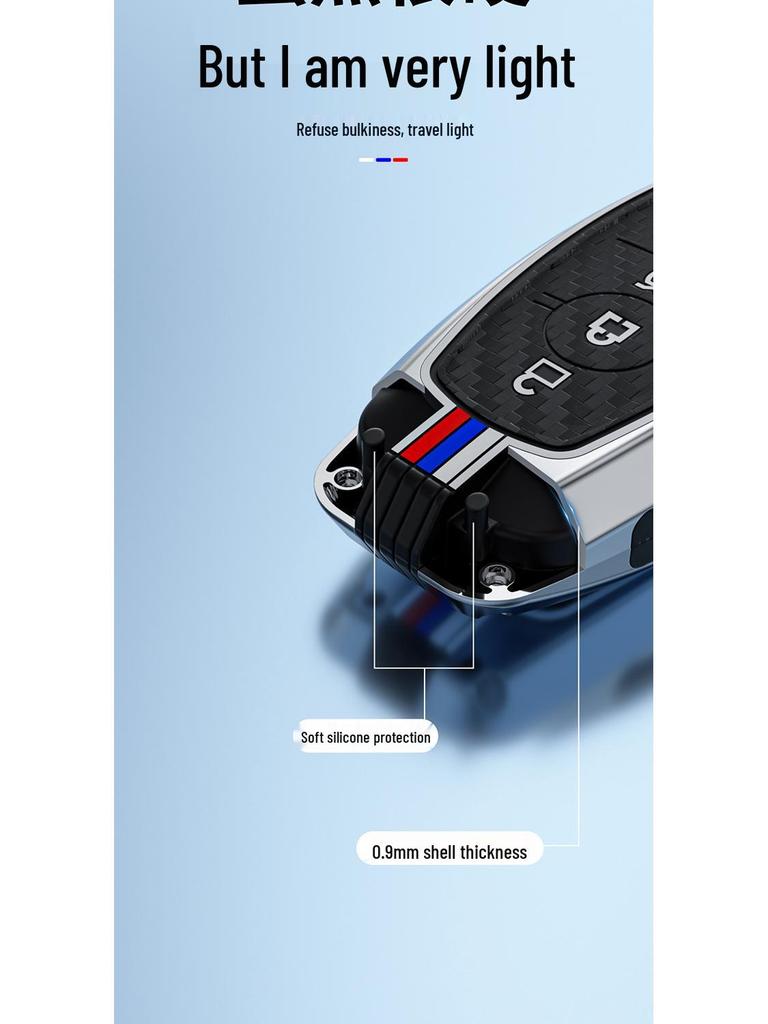 Ford Edge L Mondeo Focus Escort Explorer Key Case with Metal Buckle