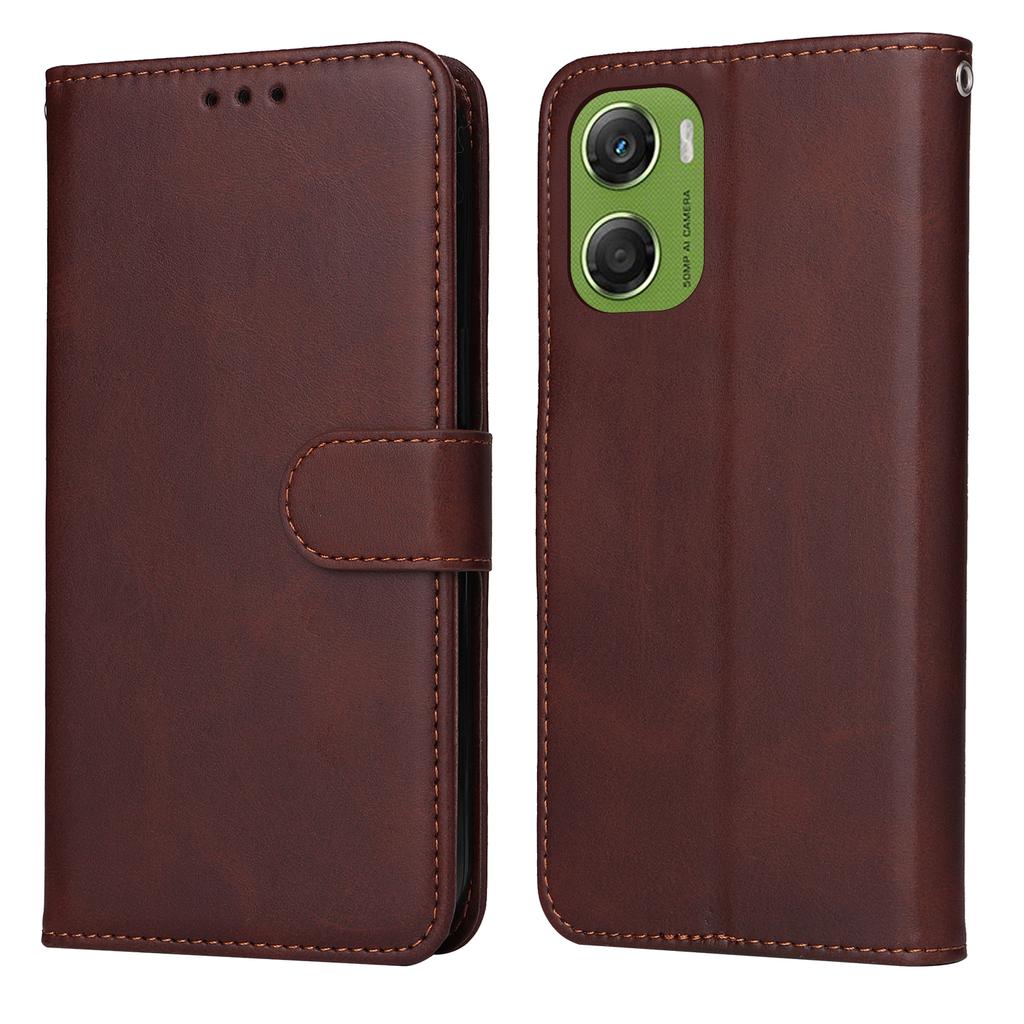 For Motorola Moto G06 4G Case Wallet PU Leather Folio Flip Phone Cover