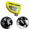 Motorcycle Waterproof  Alarm Lock Bike Lock Security Anti-theft Lock Motorbike Wheel Disc Brake Lock+Bag+Reminder Rope