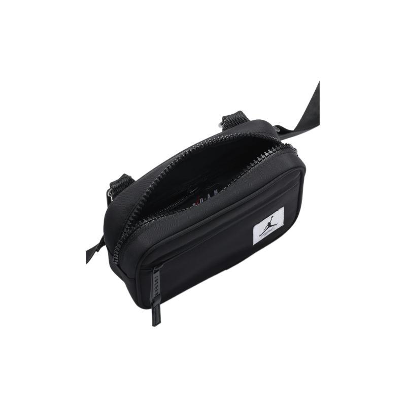 Jordan Bolso Cruzado de Tela, Bolso de Hombro Unisex Negro Jordan FB9602-010