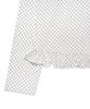 MOYORA (Tie Set) Dot Frill Shirred Long Sleeve Blouse [White]