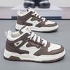Autumn Men's Shoes New Breathable High-top Shoes Men's Trend Versatile Sports Shoes Casual Board Shoes Trendy Shoes