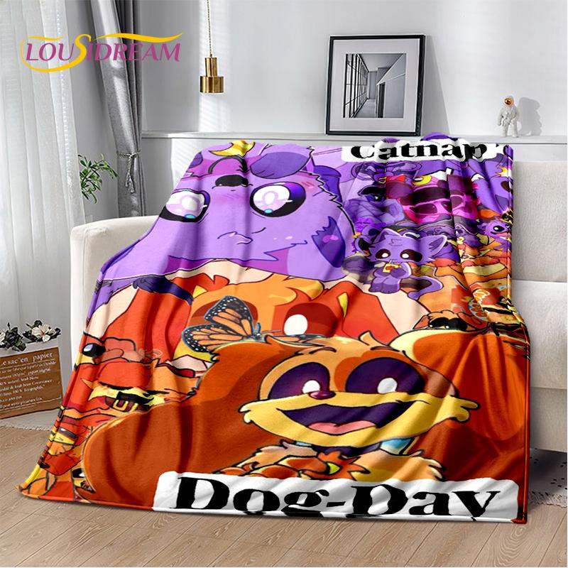 Cute S-Smiling C-Critters Catnap Craftycorn Cartoon Soft Blankets,Throw Blanket Comfortable Blanket for Beds Sofa Home Kids Gift