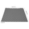 6Pcs Soundproof Padding Foam Sound Insulation Deadening Material for Studio Indoor Wall50x50x3.5cm