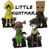 4PCS Game GK Little Nightmares Anime Figurine Low /Alone Six Figures Anime Game PVC Action Figure Cartoon Toy Mod Gifts