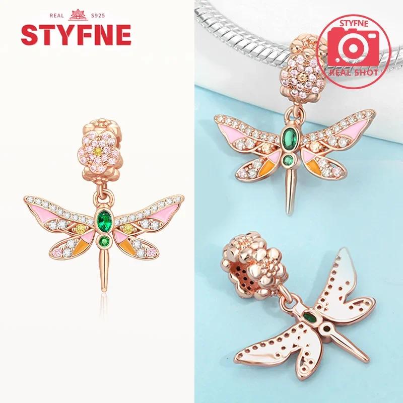 Newcopperforever Sister Love Colorful Butterfly Charm Bead Fit Original Bracelet Diy Fine Jewelry Gifts For Women