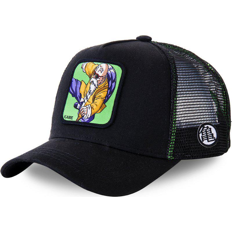 Dragon Ball Goten & Master Roshi Anime Snapback Cap - Unisex Hip Hop Trucker Hat