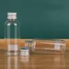 10 Stück Mini-Plastikflaschen mit Aluminiumdeckeln 6 Größen Aluminiumkappen Leere Flaschen Kunsthandwerk