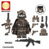 Special Forces Mini Bricks Action Figures Sniper Commando Scout Building Blocks Dolls Toys for Children WM6168