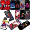 Spider Man Spiderman Marvel Cover Phone Case for Samsung Galaxy S25 S23 S22 S24 FE Ultra Plus A56 A05 A06 A15 A16 A57 S7 Edge