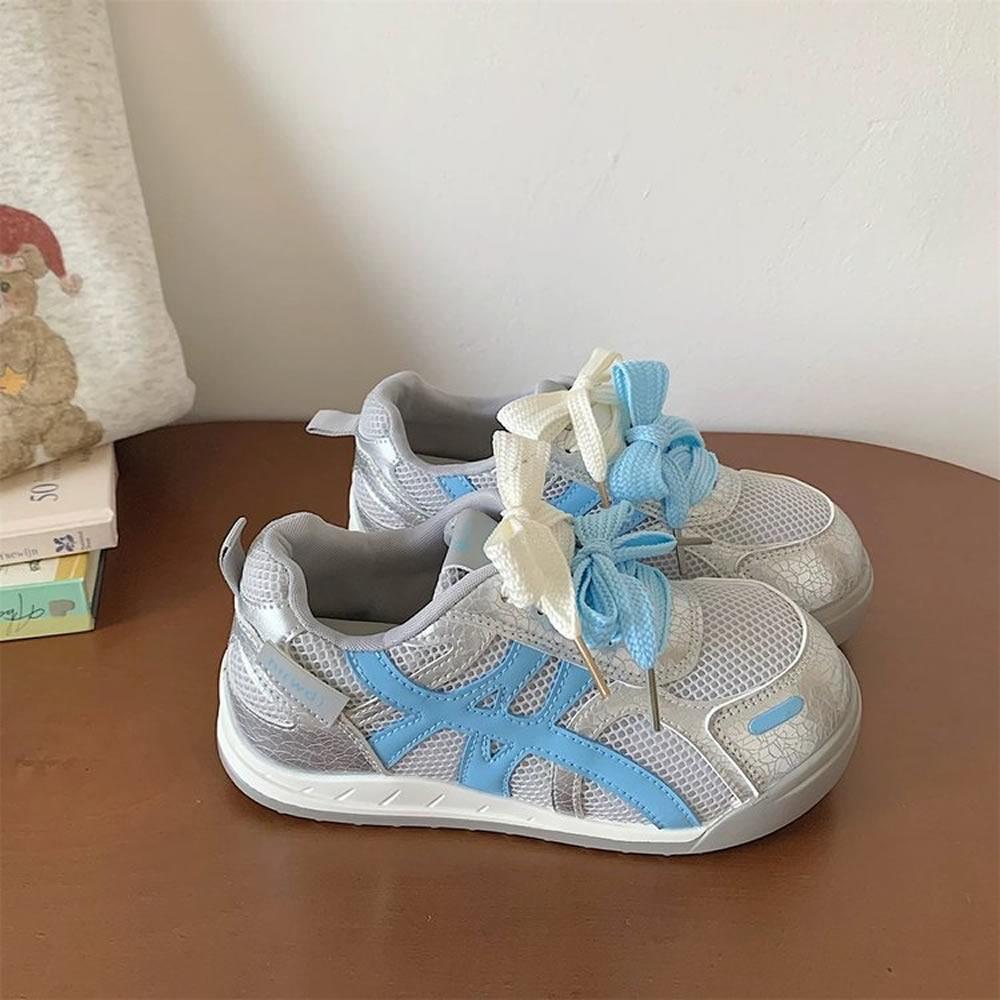 2025 Women's Shoes Casual Platform Shoes Women's Round Toe Lace-Up Tennis Women Vulcanized Sneakers