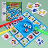 Fruit Suction Board Game for Kids Interactive Parent-Child Party Game Educational Puzzle Toy Reaction Training Mixed Color Gift