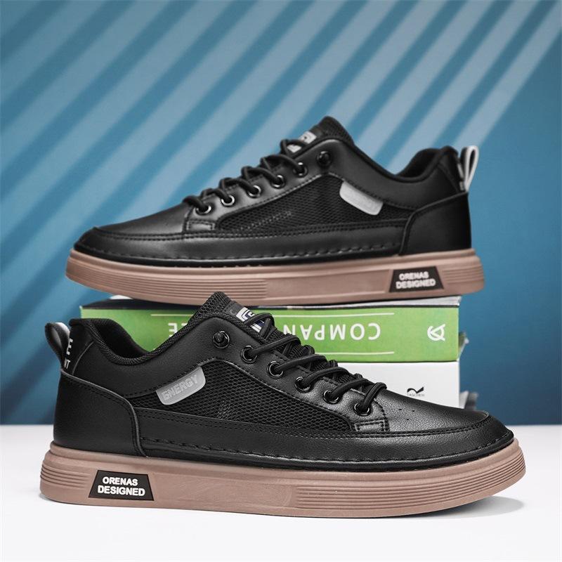 Spring and summer men's new versatile simple daily casual comfortable round head fashion men's board shoes