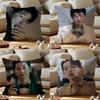 Song Joongki Actor Cushion Cover Pattern Printed Pillowcase For Living Room Sofa Cushion Cover & Bedroom Decor