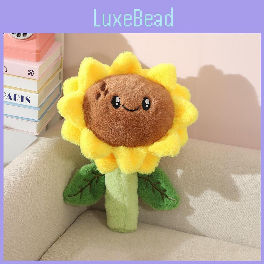 Søt solsikke plysjleke bukett gave til jenter med mykt PP-bomulls fyll