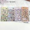 Kawaii Animal 3D Stickers DIY Cartoon 3D Relief Stickers Laptop Decal Aesthetics Sticker Scrapbook Party Favor Gifts