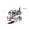 All-Metal Fishing Reel for Drag, Surfcasting, Ice Fishing, and Spinning