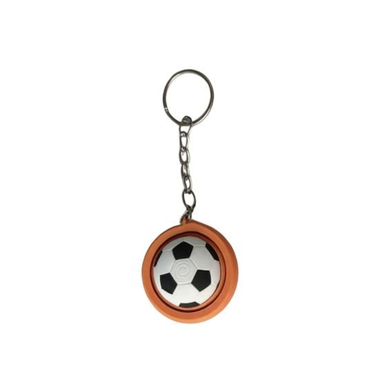 3D Printed Football Keychain Football Fidget Mini Rotatable Keychain