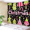 Christmas Tapestry Full of Atmosphere Made of Polyester Fiber 2D Suitable for Home Wall Decoration Bedroom Decoration