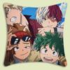Anime Hunter x Hunter Pillow Covers Cartoon Sofa Decorative Home Doublesided Printing Short Plush Cute Cushion Cover