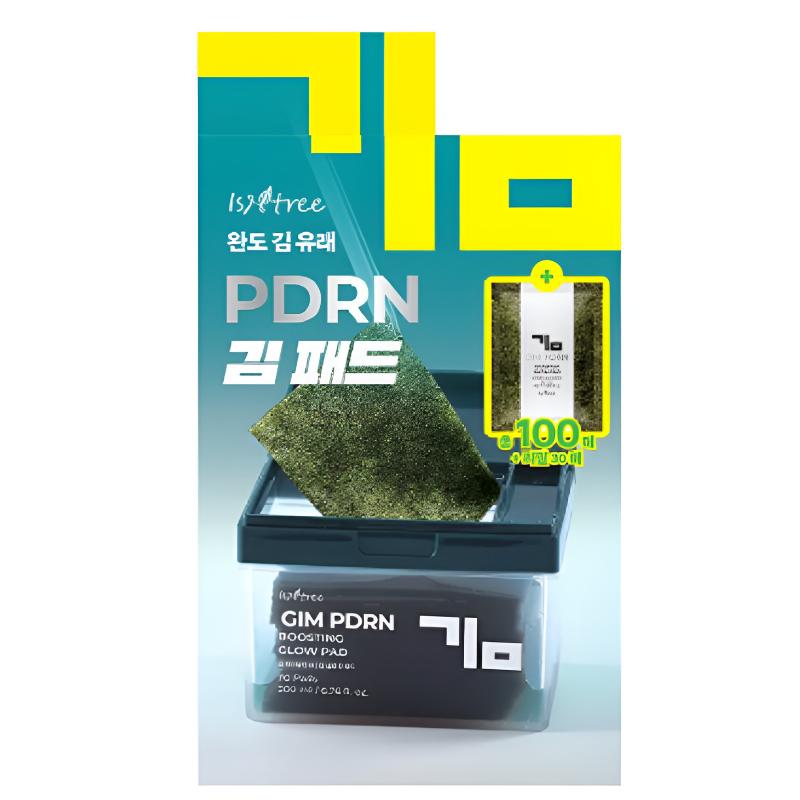 

[ISNTREE] Kim PDRN Boosting Glow Pad Set 70 Pads + 30 Pads