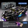 1000 pezzi Nero Tecnico Apollo Auto da Corsa Hypercar Modello Blocchi da Costruzione Fai da Te Auto Sportiva Veicolo Mattoncini Giocattoli Adulti Bambini Regali