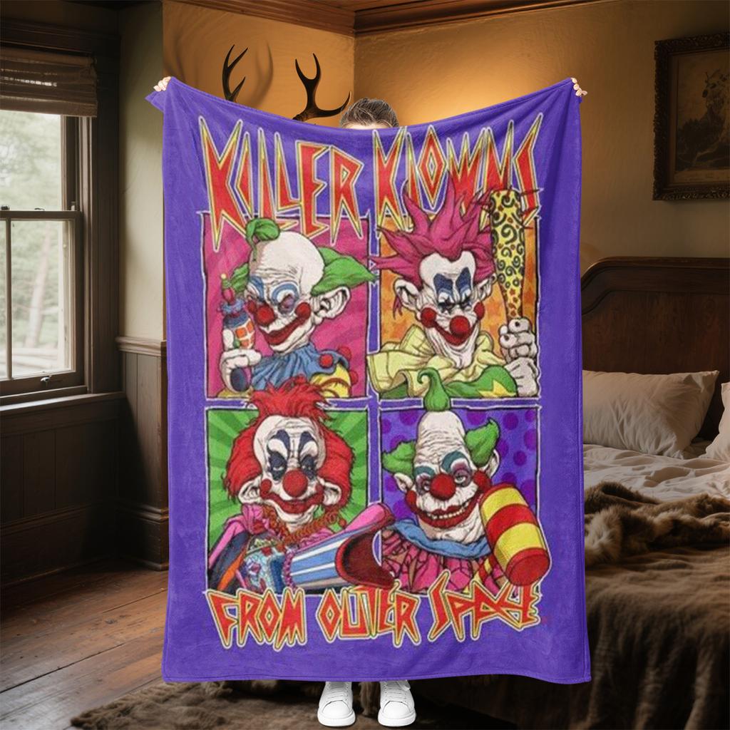 Killer Klowns Horror Soft Comfortable All Seasons Sofa Office Naps Outdoor Travel Perfect Great Gift