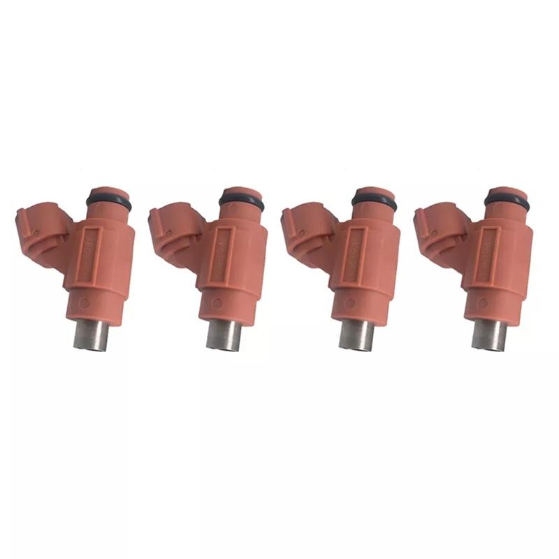 4PCS Fuel Injector 60E-13761-20-00 For Yamaha Waverunner VX1100 VX Sport CRUISER DELUXE AR210 SX210 2012-2015