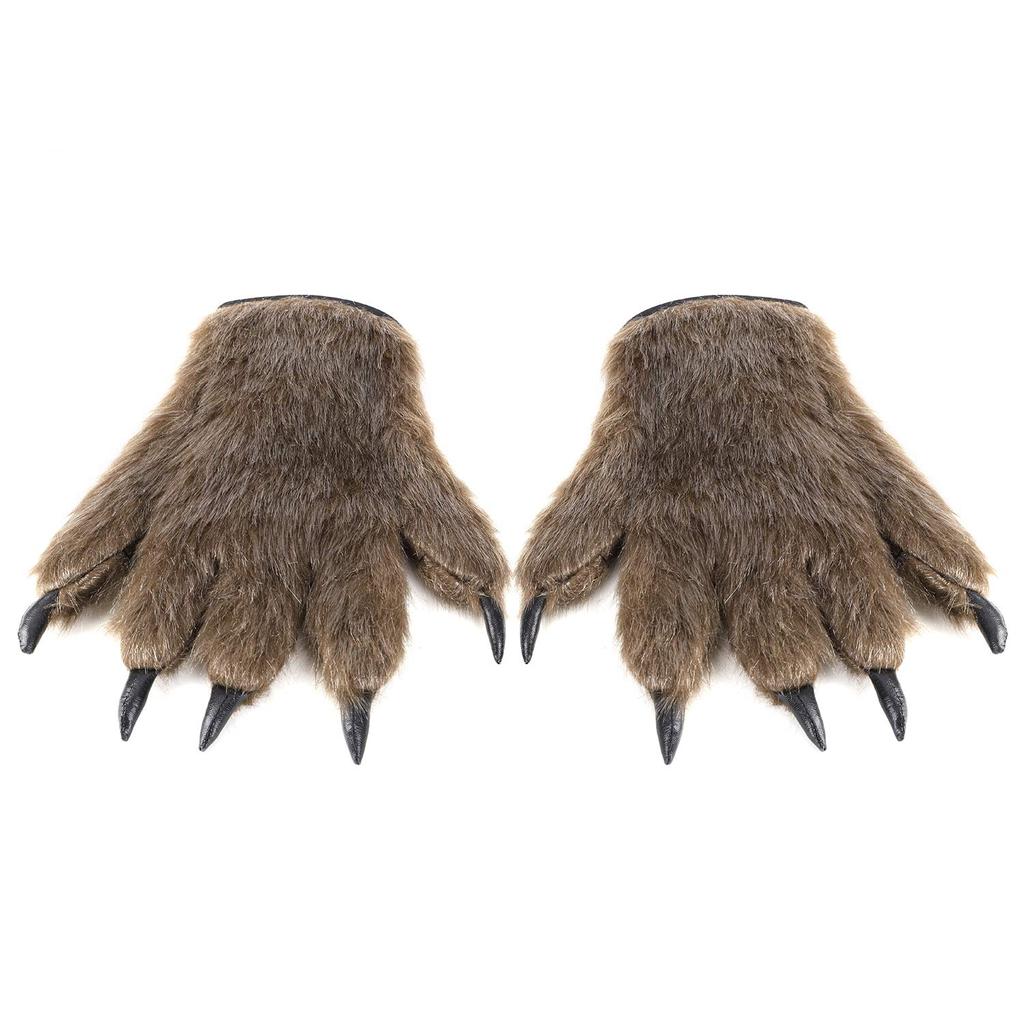 Cosplay Wolf Gorilla mit wildem Werwolf Tier künstlich lang Weihnachts Kostüm Geschenk Handschuhe, Handschuhe, Handschuhe, Krallen, Wolf, Kostüm, Kostüm,