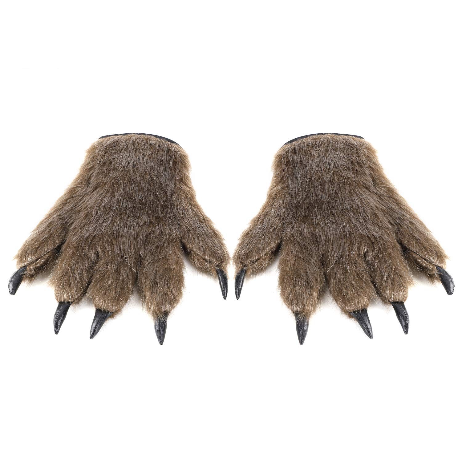 ПЕРЧАТКИ LONTG Волка с Когтями, Страшные Перчатки Оборотня, Косплей Волка, Костюм Животного, Костюм на Хэллоуин, Маскировка, Трансформация, Аксессуар для Костюма для