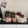 High-End Women's Diamond Pattern Crossbody Bag - Autumn/Winter Edition