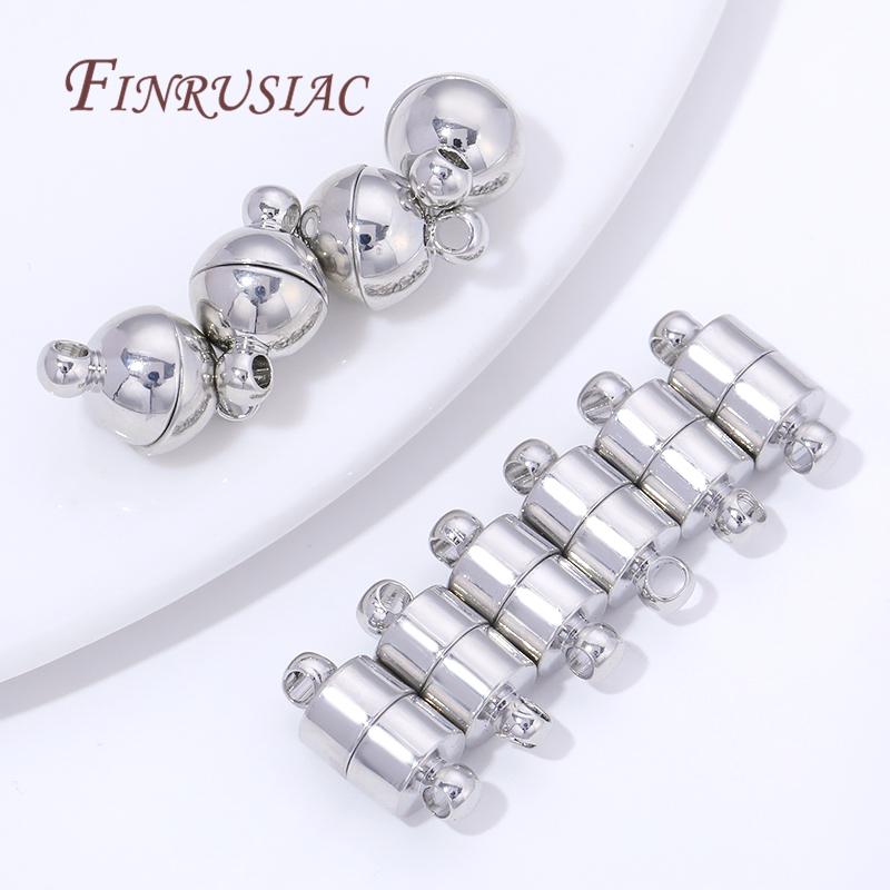 18K Gold Plated Magnetic Clasp For Jewelry,Brass Magnetic Lock,DIY Jewelry Making  Supplies DIY Necklaces&Bracelets Accessories