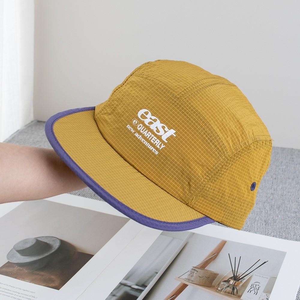 5-Panel Duckbill Hat Quick-Dry Soft Brim Sun Hat Outdoor Sports Baseball Cap жёлтый