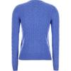 Polo Ralph Lauren Jednolity Kolor Warkoczowy Sweter z Długim Rękawem Kobiety sweter Niebieski 211910421-023