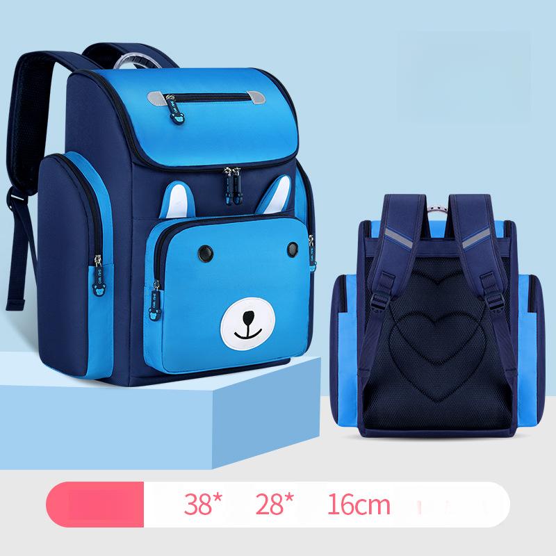 Girls' School Backpack For Elementary School Students Children'S Double Shoulder Backpack Lightweight And Burden-Reducing For Kindergarten