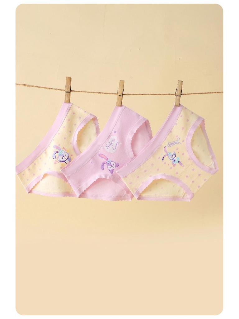 Reine Baumwollunterwäsche für Mädchen, Klasse A Boxer und Dreieckslips, Vier-Eck-Shorts für ältere Mädchen – Nicht einschneidendes Design