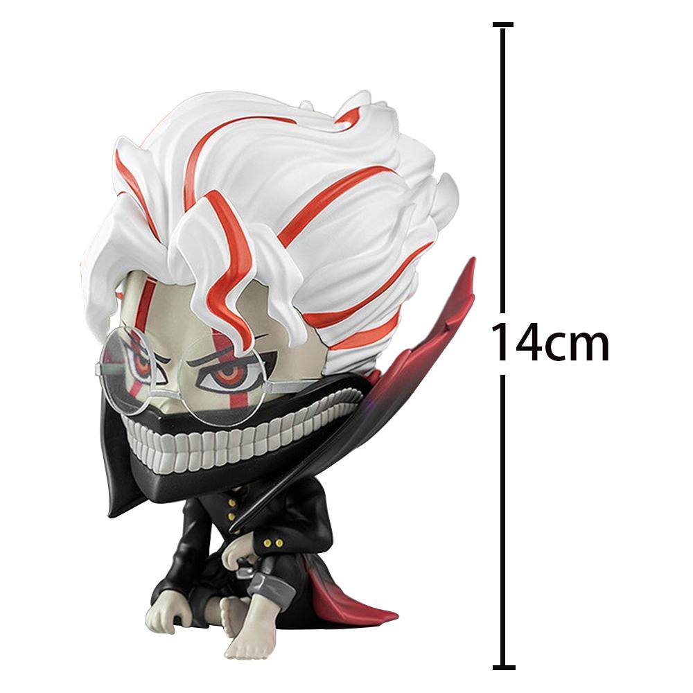 Anime Highway Granny figure Ayase Momo Okarun Action Figure Lucky cat Model cute Q edition statue Car decoration doll toys Gifts