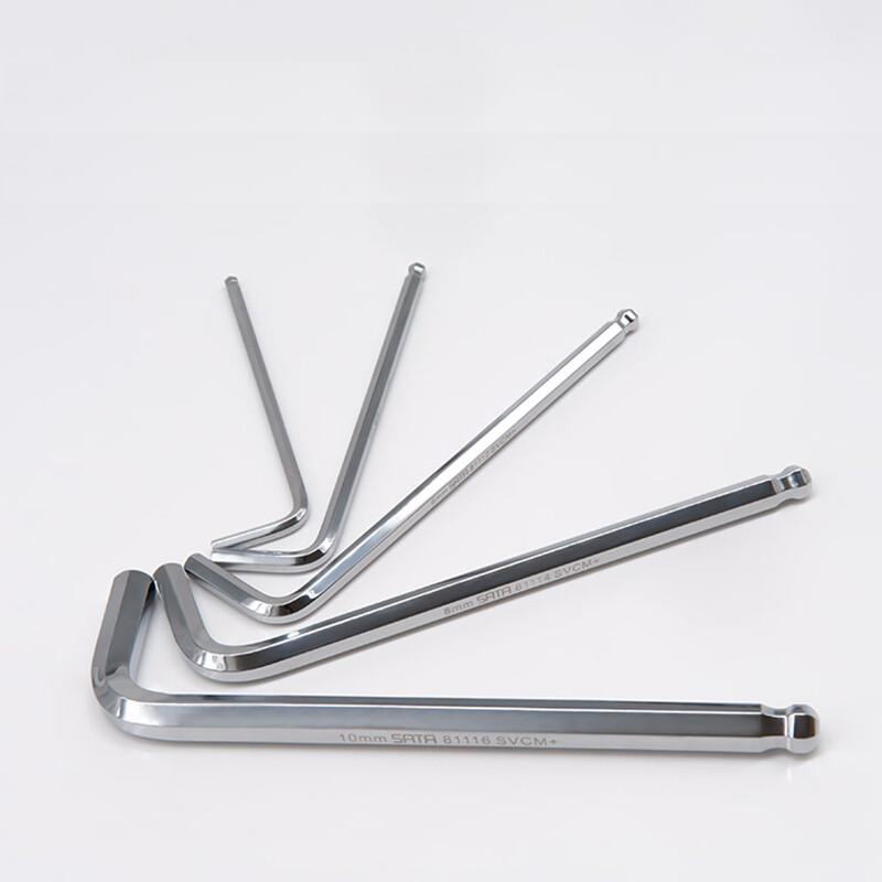 SATA Extended Ball-End Hex Key Wrench