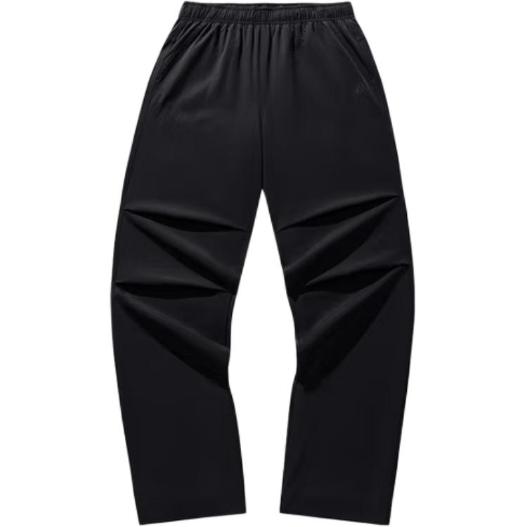 

Anta Earth Shell 2.0 Solid Color Mid-Rise Breathable Lace-Up Versatile Loose Sports Pants Women bottoms 962536503-4