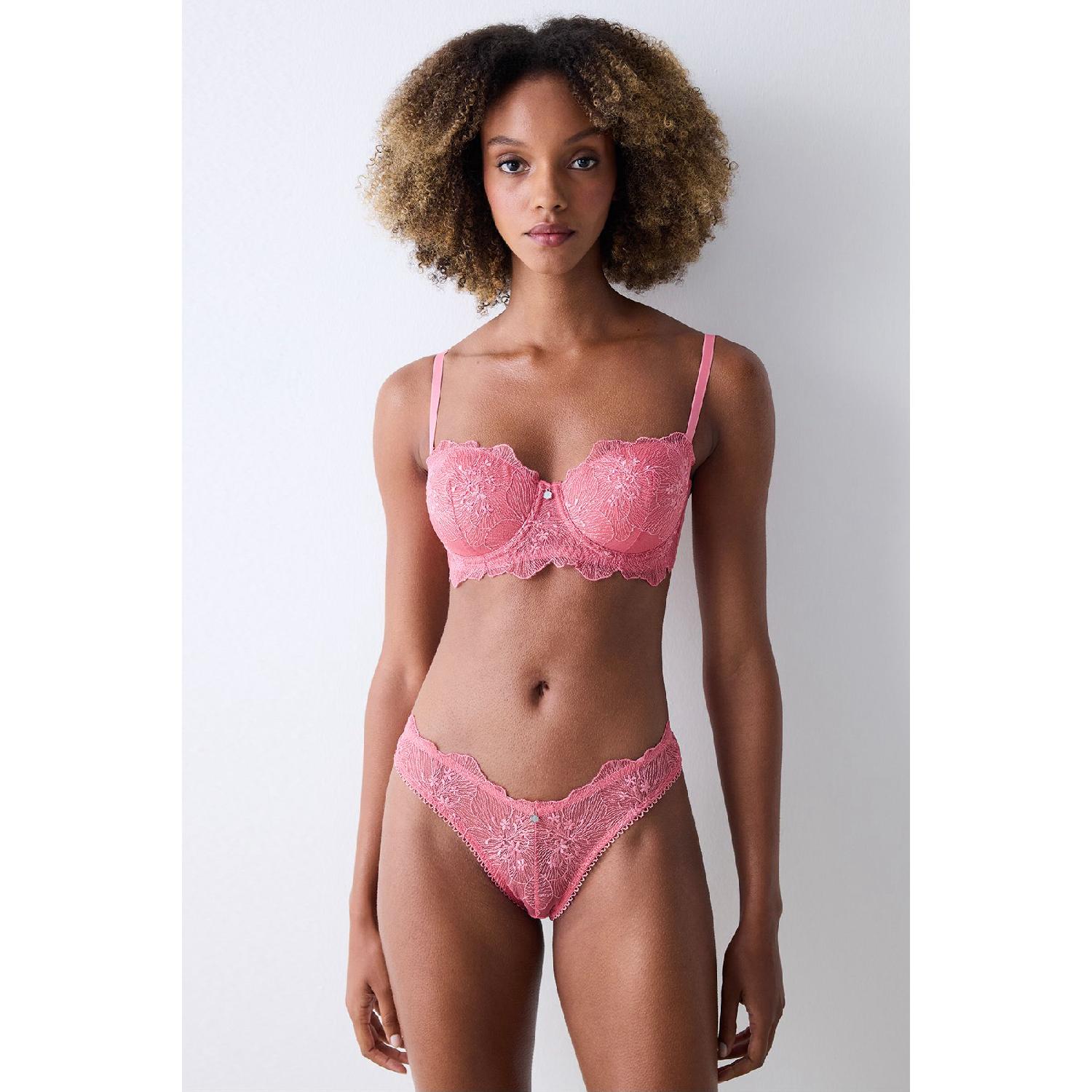 

Bloom Broiderie Pink Bra 75C