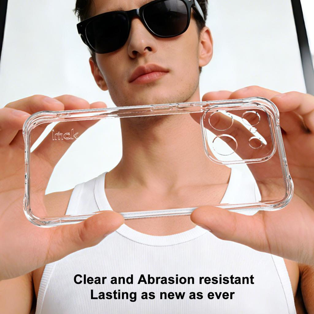 For Realme 16 Pro Plus 5G Phone Case IMAK Shock-resistant Soft Case
