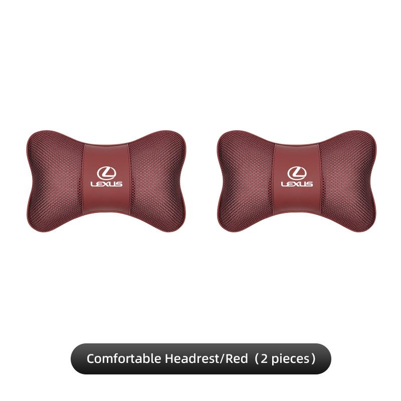 Lexus Car Seat Headrest lce Silk Fabric Breathable For F SPORT GS GX LS LX CT LC RC GX460 Ct200h LBX NX RX 350h 450h ES UX 300e