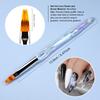 5/8PCS UV Gel Nail Brush Set  Aurora Acrylic Nail Art Brush DIY Drawing Painting Pens for Nail Design Gradient Manicure Tools