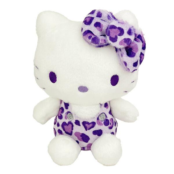 Sanrio Hello Kitty Leopard Print Series Sitting Plush Purple Sanrio