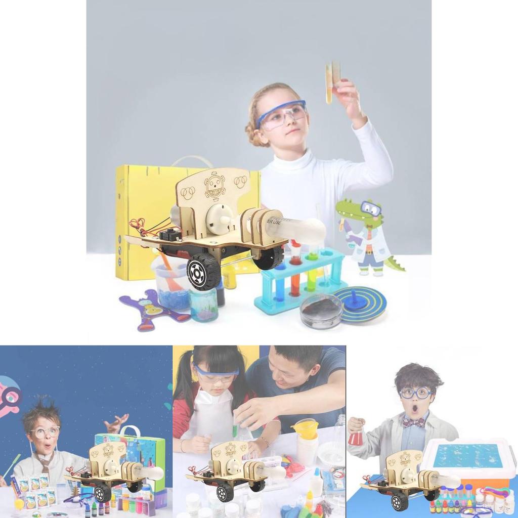 Diy Wooden Air Cannon Kit For Kids Physics Science Experiment